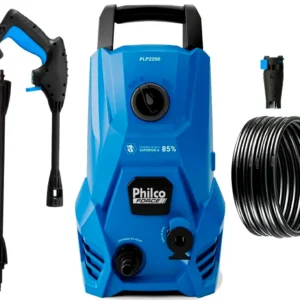 Lavadora De Alta Pressão Jato Compacta Philco Plp2200 1300w 1300 Psi/libras 312l/h Lança Regulável 127v